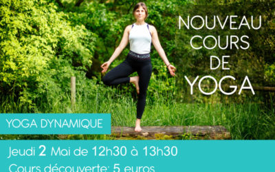 Changement d’heure pour les cours de yoga