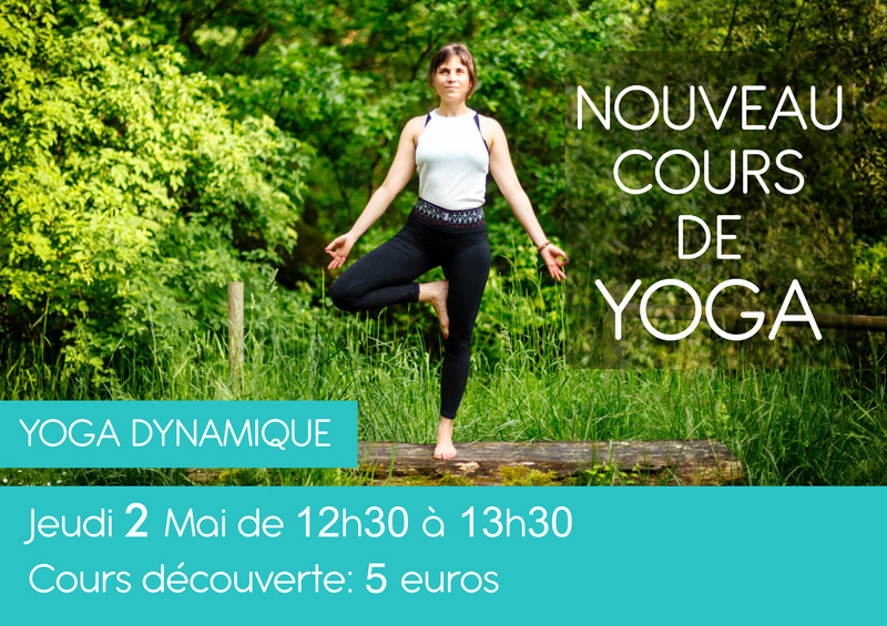 Changement d’heure pour les cours de yoga