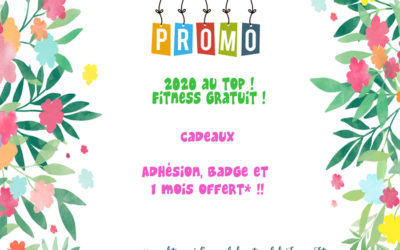 2020 au top, fitness gratuit